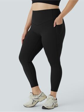 HALARA Black High-Waist Pocket Leggings